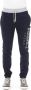 Baldinini Blauwe Katoenen Jeansbroek Fleece Sportbroek voor Heren Blue Heren - Thumbnail 1
