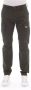Baldinini Cargo Broek met Rits en Knoopsluiting Groen Heren - Thumbnail 1