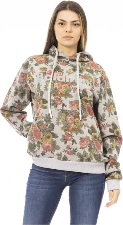 Baldinini Hoodie met Lange Mouwen en Voorzak Multicolor Dames