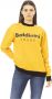 Baldinini Gele Katoenen Trui met Logo voor Dames Yellow Dames - Thumbnail 1