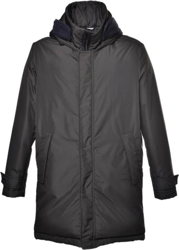 Baldinini Down jacket in green nylon Groen Heren