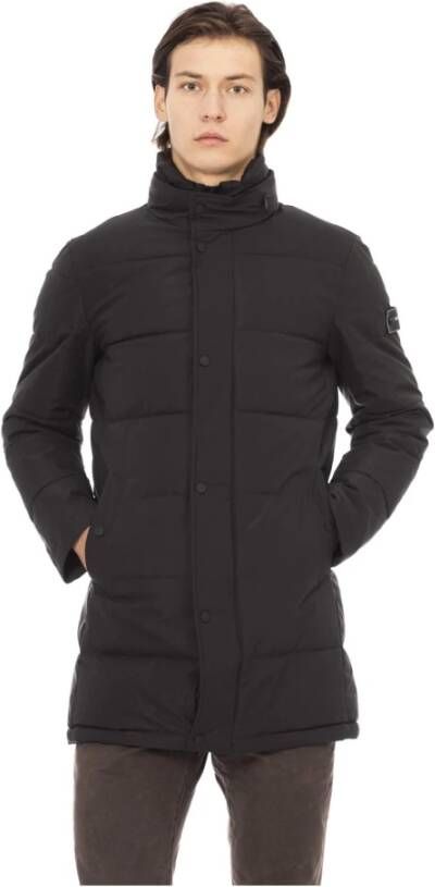 Baldinini Green Polyester Jacket Groen Heren