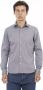 Baldinini Upgrade je formele garderobe met deze Slim Fit Overhemd Grijs Heren - Thumbnail 1
