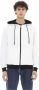 Baldinini Trendy Witte Katoenen Trui met Capuchon White Heren - Thumbnail 1