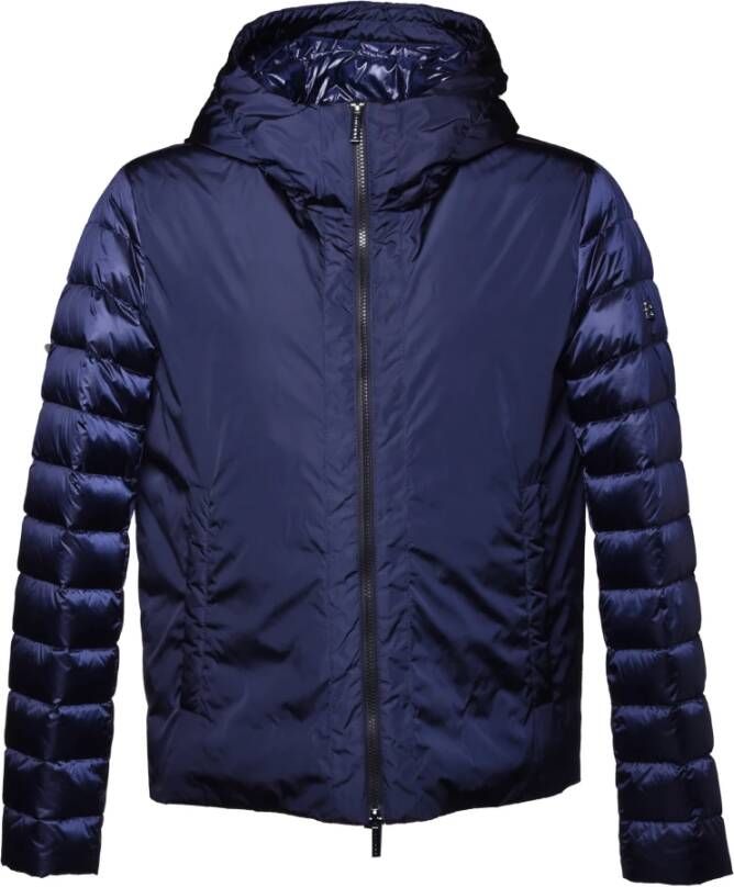 Baldinini Light down jacket in dark blue Blauw Heren
