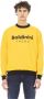 Baldinini Hoodie Trend Bright Yellow Cotton Yellow Heren - Thumbnail 1
