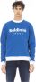 Baldinini Blauw Katoenen Stijlvol Sweatshirt met Lange Mouwen Blue Heren - Thumbnail 1