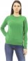 Baldinini Comfortabele en stijlvolle crewneck trui Groen Dames - Thumbnail 1