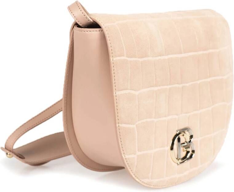 Baldinini Serena Leren Tas Beige Dames - Foto 5