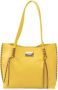 Baldinini Gele Polyurethaan Handtas met Magneetsluiting Yellow Dames - Thumbnail 1
