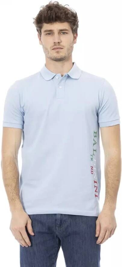 Baldinini Stijlvol Geborduurd Polo Shirt voor Heren Meerkleurig Heren