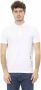 Baldinini Stijlvol Geborduurd Poloshirt voor Heren White Heren - Thumbnail 1
