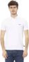 Baldinini Wit Katoenen Poloshirt Trendy Borduurwerk White Heren - Thumbnail 1