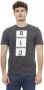 Baldinini Stijlvol Gr? Bomuld T-Shirt voor Heren Grijs Heren - Thumbnail 1