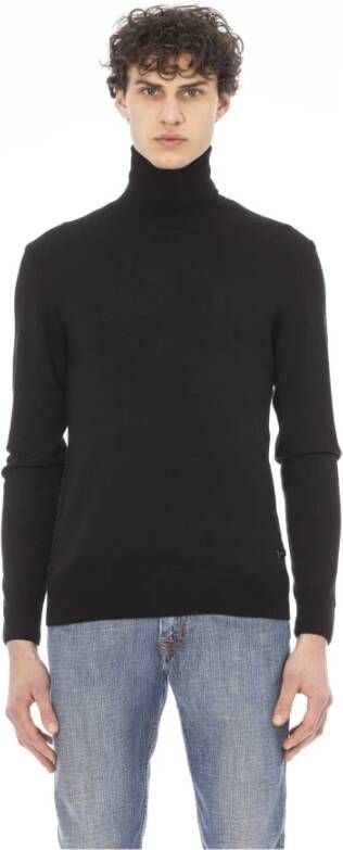 Baldinini Blauw Elegant Sweatshirt met Lange Mouwen Blue Heren