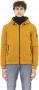 Baldinini Gele Polyester Jas met Verstelbare Capuchon Yellow Heren - Thumbnail 1