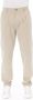 Baldinini Trend Beige Katoenen Jeansbroek Beige Heren - Thumbnail 1
