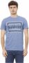 Baldinini Moderne luxe blauw katoenen heren T-shirt Blue Heren - Thumbnail 1