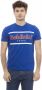 Baldinini Groen Katoenen T-Shirt met Opvallende Print Green Heren - Thumbnail 1