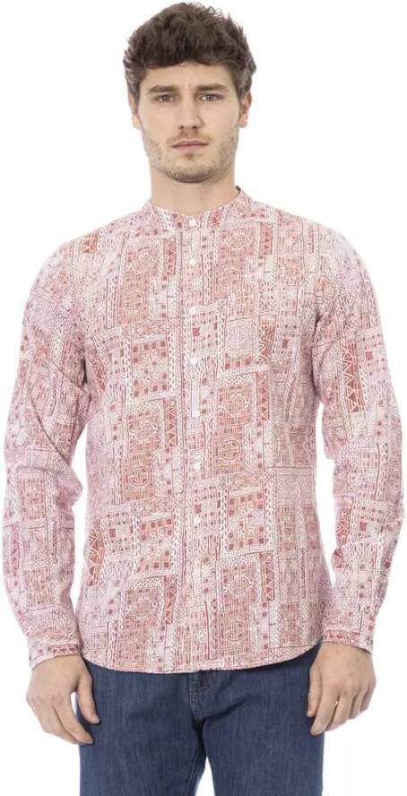 Baldinini Regular Fit Overhemd Elegante Eigentijdse Stijl Multicolor Heren