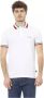 Baldinini Stijlvol Poloshirt met driekleurige Kraag White Heren - Thumbnail 1