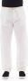 Baldinini Chino Broek Voorste Knoopsluiting White Heren - Thumbnail 1