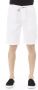 Baldinini Upgrade je casual garderobe met trendy katoenen shorts White Heren - Thumbnail 1