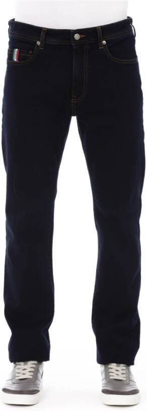 Baldinini Upgrade je denim game met straight jeans Blauw Heren