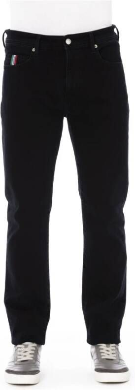 Baldinini Blauwe Katoenen Jeans Broek Stijlvolle Regular Man Jeans Blue Heren