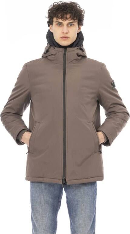 Baldinini Winterjassen Blijf warm en stijlvol met onze lange herenjas Beige Heren