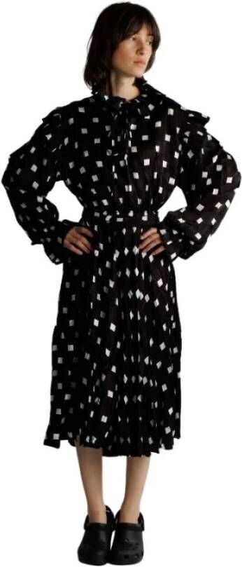 Balenciaga asymmetrische kleding Zwart Dames