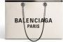 Balenciaga Cotton Canvas Tote Bag Beige Dames - Thumbnail 1