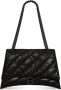 Balenciaga Crush Medium shoulder bag Black Dames - Thumbnail 1