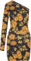 Balenciaga Women Clothing Dress Flower Print Aw22 Yellow Dames - Thumbnail 3