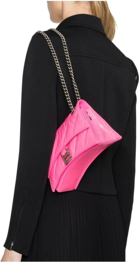 Balenciaga Hobo bags Crush Small Chain Bag in poeder roze - Foto 3