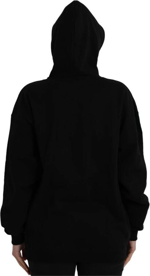 Balenciaga Zwarte Katoenen Logo Hoodie Black Dames - Foto 5
