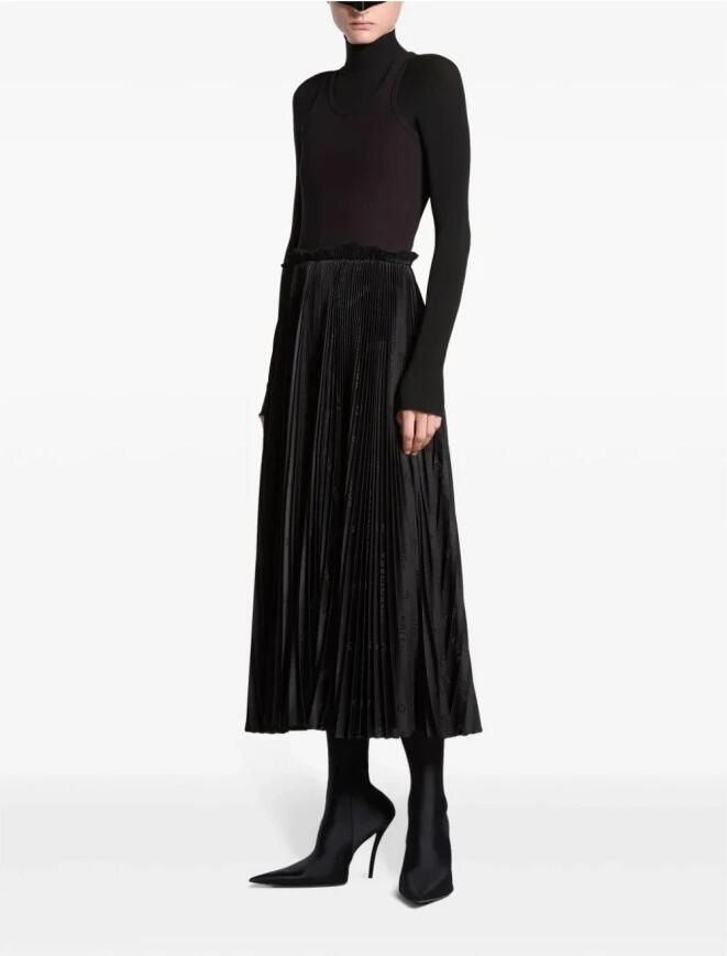 Balenciaga Midi Dresses Black - Foto 2