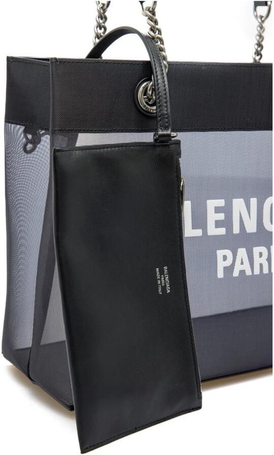 Balenciaga Stijlvolle Shopper Tas met Leren Details Black Dames - Foto 3