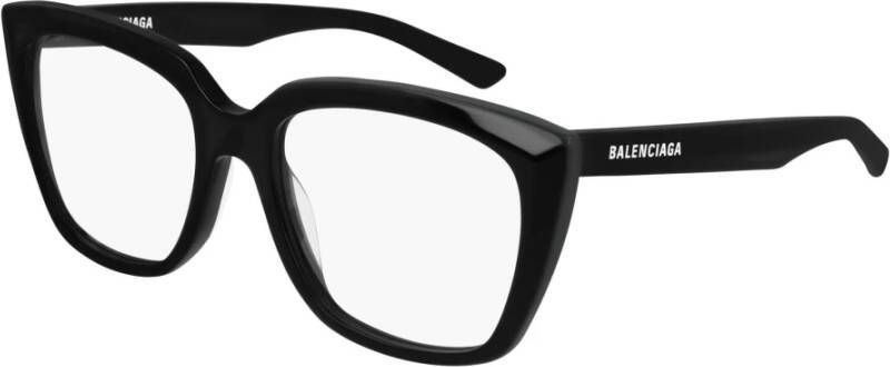 Balenciaga Bb0062O 001 Zwart Transparante Bril Zwart Dames