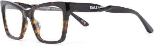 Balenciaga Bb0210O 002 Optical Frame Bruin Dames