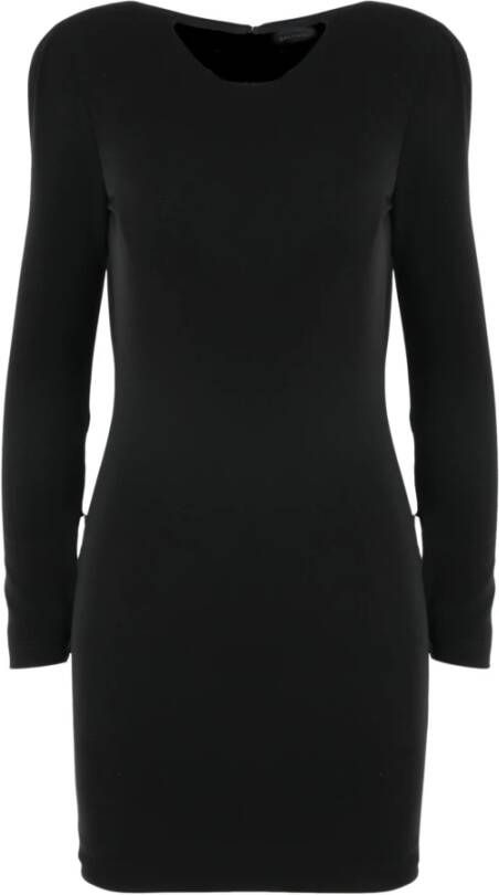 Balenciaga Bi-Stretch Mini Dress Zwart Dames