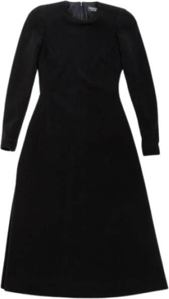 Balenciaga Black A-Line dress Zwart Dames