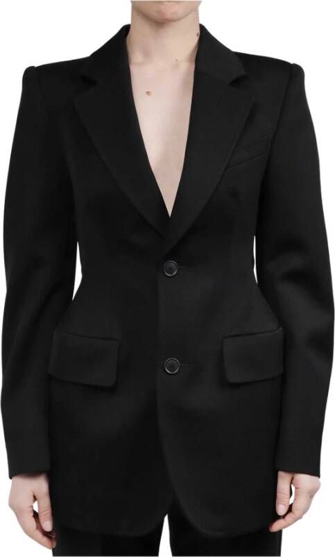 Balenciaga Blazers Zwart Dames