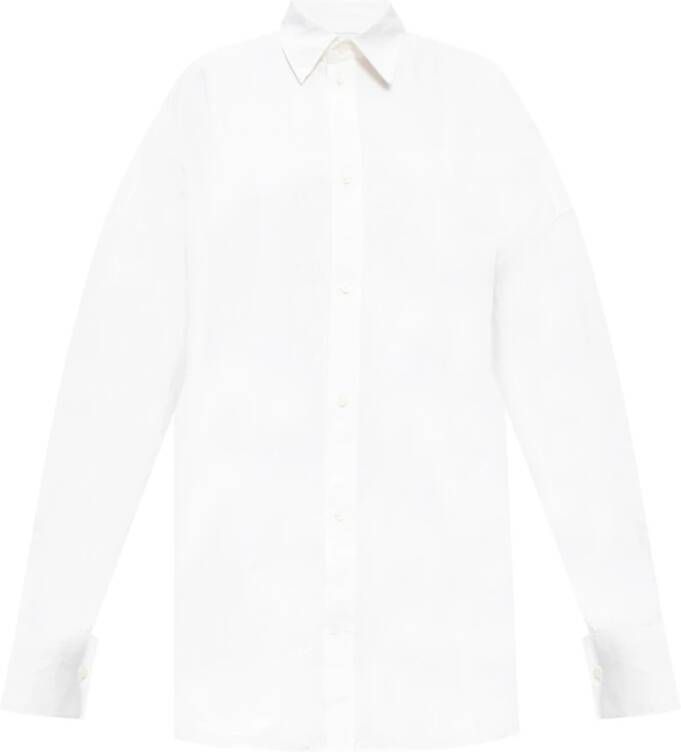 Balenciaga Blouse overhemd White Dames