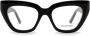 Balenciaga Stijlvolle Optische Bril Bb0275O Black Dames - Thumbnail 1