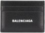 Balenciaga Stijlvolle Kaartgeldhouder Black Heren - Thumbnail 1