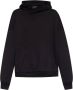 Balenciaga Zwarte Katoenen Hoodie met Logo Print Black Dames - Thumbnail 1