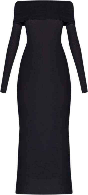 Balenciaga Dag Maxi -jurk Zwart Dames