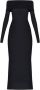Balenciaga Dag Maxi -jurk Zwart Dames - Thumbnail 1