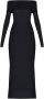 Balenciaga Dag Maxi -jurk Zwart Dames - Thumbnail 1